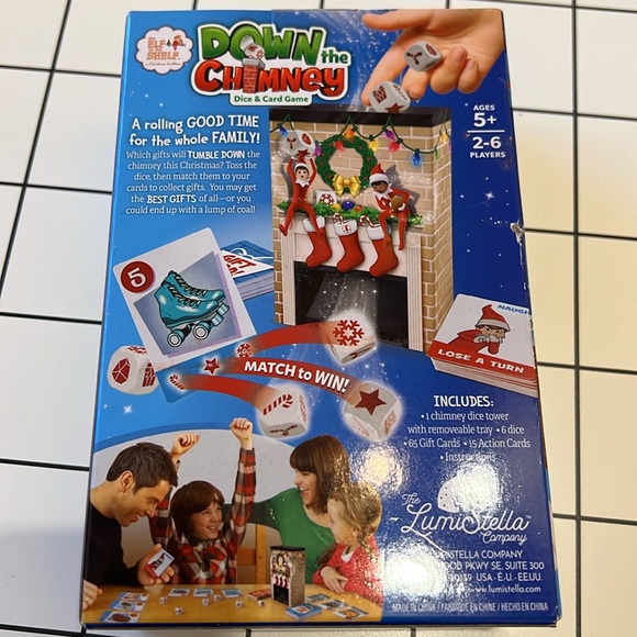 Down the chimney elf on the shelf game. New in box. - Picture 2 of 2